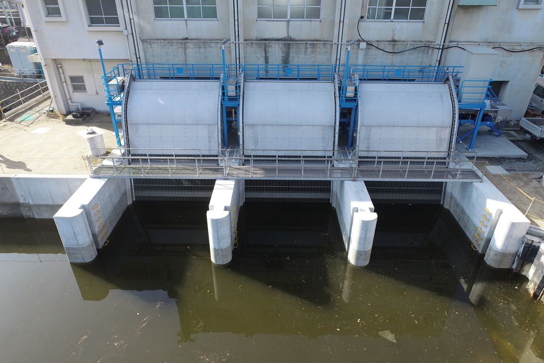 福田呼松第２排水機場吸水槽改修工事